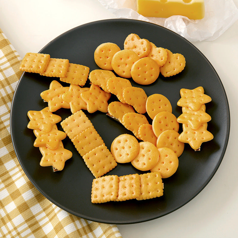 Wholesale Cookies Plastic Hair Clips